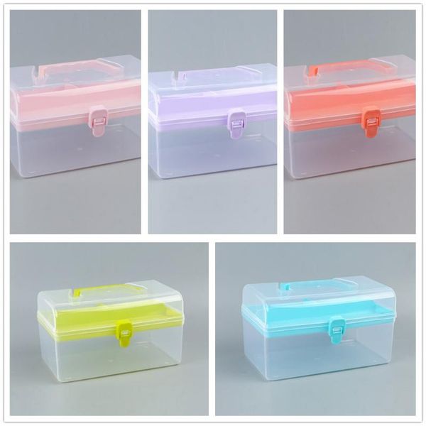 storage bottles & jars clear plastic multipurpose portable toolbox handled organizer box art craft supplies cosmetics f1
storage bottles & jars clear plastic multipurpose portable toolbox handled organizer box art craft supplies cosmetics f1