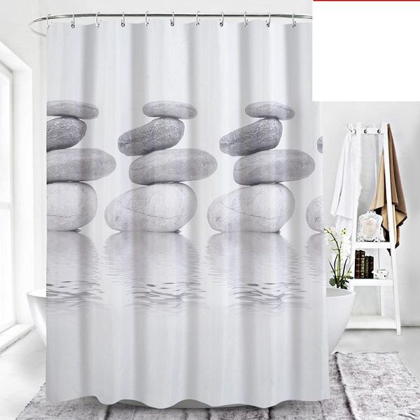 shower curtains polyester pebble printing thick waterproof curtain customized bathroom toilet
shower curtains polyester pebble printing thick waterproof curtain customized bathroom toilet