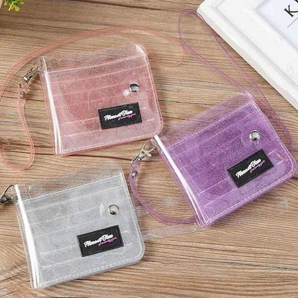 card holders laser pvc transparent coin purse women wallet clear short mini money holder bolsas female zipper wallets, Brown;gray
card holders laser pvc transparent coin purse women wallet clear short mini money holder bolsas female zipper wallets, Brown;gray
