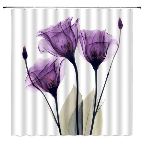 purple tulip shower curtain spring transparent fantasy flower plants under x-rays,70x70 inch polyester fabric bathroom
purple tulip shower curtain spring transparent fantasy flower plants under x-rays,70x70 inch polyester fabric bathroom