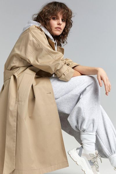 women's trench coats easy cosy chic beige 100% twill cotton double breasted belted coat minimalist neutral oversized midi long windbrea, Tan;black
women's trench coats easy cosy chic beige 100% twill cotton double breasted belted coat minimalist neutral oversized midi long windbrea, Tan;black