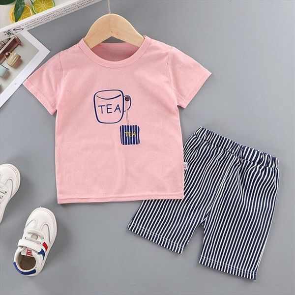 2pcs sets 9m 7y summer pajamas childrens short sleeve cottont shirt pants for toddler boy clothes girls kids suits, White
2pcs sets 9m 7y summer pajamas childrens short sleeve cottont shirt pants for toddler boy clothes girls kids suits, White