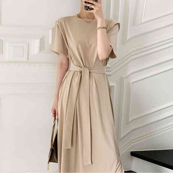 fashion women summer short sleeves o-neck solid casual lace up dress vestido dress 210515, Black;gray
fashion women summer short sleeves o-neck solid casual lace up dress vestido dress 210515, Black;gray