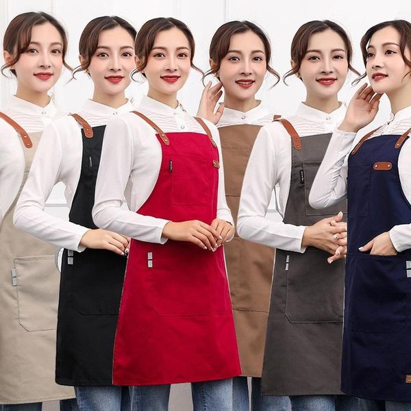 aprons leather canvas chef apron adjustable waterproof and stainproof with two pocket supermarket cafe fast food cake shop pinafore
aprons leather canvas chef apron adjustable waterproof and stainproof with two pocket supermarket cafe fast food cake shop pinafore