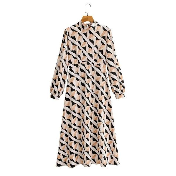casual dresses woman geometric printing midi dress vintage femme stand collar long sleeve lady loose clothes vestido d6330, Black;gray
casual dresses woman geometric printing midi dress vintage femme stand collar long sleeve lady loose clothes vestido d6330, Black;gray