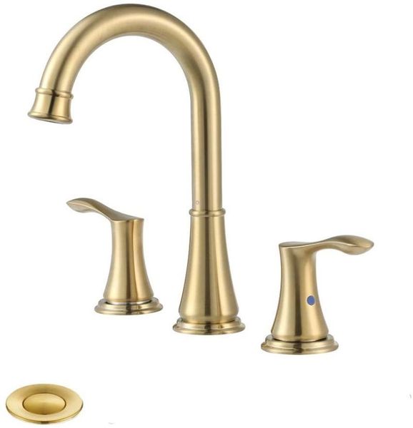 three holes two handles bathroom sink faucet cold water basin mixer brushed gold/black/brushed/orb tap faucets
three holes two handles bathroom sink faucet cold water basin mixer brushed gold/black/brushed/orb tap faucets