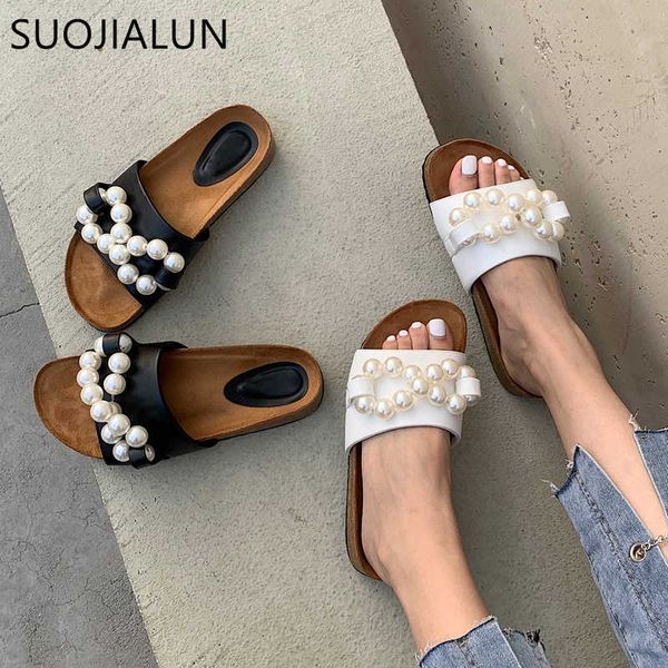 suojialun fashion brand string bead slippers flat heel casual slides beach flip flops summer shoes open toe sandals mujer 210630, Black
suojialun fashion brand string bead slippers flat heel casual slides beach flip flops summer shoes open toe sandals mujer 210630, Black