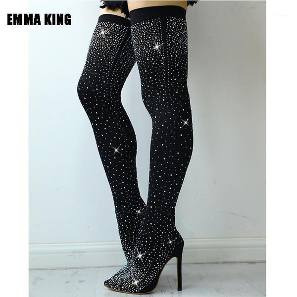 boots women 2021 spring blingbling catwalk crystal diamond stiletto chap thin high heels over the knee shoes1, Black
boots women 2021 spring blingbling catwalk crystal diamond stiletto chap thin high heels over the knee shoes1, Black