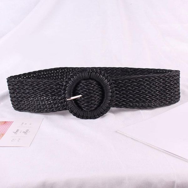 belts solid color dress belt for women casual female braided wide strap woven girls elastic straw cummerbund, Black;brown
belts solid color dress belt for women casual female braided wide strap woven girls elastic straw cummerbund, Black;brown