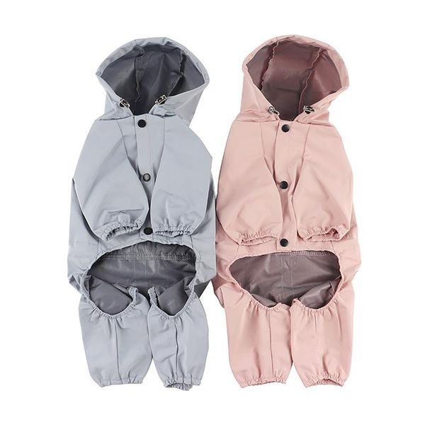 dog apparel reflective hoodies clothes waterproof outfit raincoat drawstring for puppy small medium large dogs
dog apparel reflective hoodies clothes waterproof outfit raincoat drawstring for puppy small medium large dogs