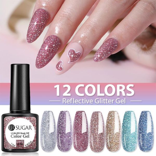 nail gel ur sugar pink silver reflective glitter shining effect hybrid soak off uv led semi-permanant varnish base coat, Red;pink
nail gel ur sugar pink silver reflective glitter shining effect hybrid soak off uv led semi-permanant varnish base coat, Red;pink