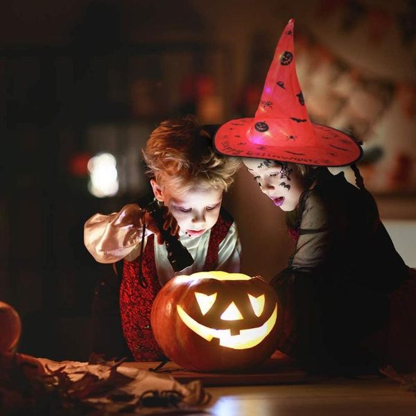 party decoration halloween witch hat string lights decorations 10pcs, 8 lighting modes décor
party decoration halloween witch hat string lights decorations 10pcs, 8 lighting modes décor