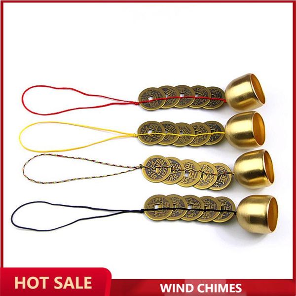 decorative objects & figurines five-color line ancient coins, five emperor copper bells, wind chimes, pure feng shui pendant, car ornaments
decorative objects & figurines five-color line ancient coins, five emperor copper bells, wind chimes, pure feng shui pendant, car ornaments