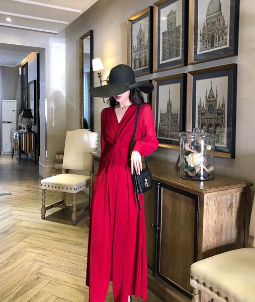 casual dresses summer 2021 -- v-neck long-sleeved dress vestidos elegant white maxi party for girls, Black;gray
casual dresses summer 2021 -- v-neck long-sleeved dress vestidos elegant white maxi party for girls, Black;gray