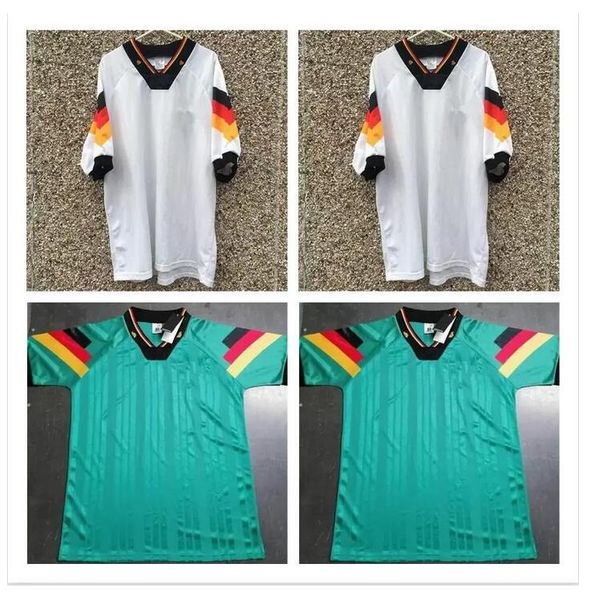 1992 1993 retro soccer jersey vintage voller klinsmann football shirts 92 93 home away moller camiseta matthaus mill kohler maillot, Black;yellow
1992 1993 retro soccer jersey vintage voller klinsmann football shirts 92 93 home away moller camiseta matthaus mill kohler maillot, Black;yellow