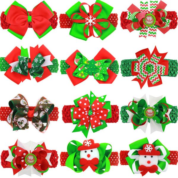 christmas baby girls bow headband satas deer snowflake children holidays hair accessories, Slivery;white
christmas baby girls bow headband satas deer snowflake children holidays hair accessories, Slivery;white