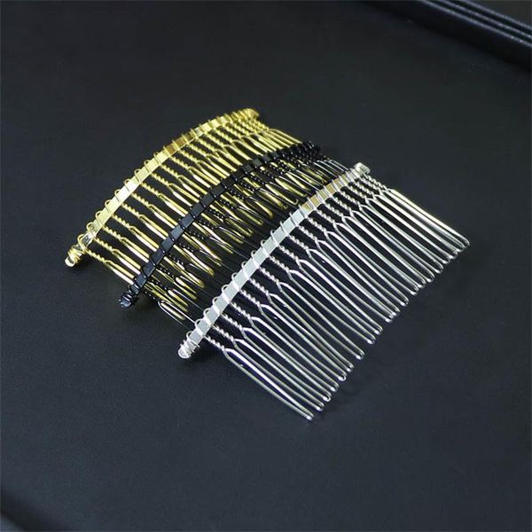 bridal veils teeth gold/ silver/ black color hair comb hairpin wedding accessories jewelry making metal combs craft di
bridal veils teeth gold/ silver/ black color hair comb hairpin wedding accessories jewelry making metal combs craft di