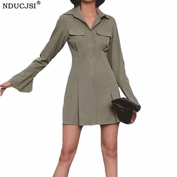 turn-down collar women army green long sleeve plus size autumn mini vestidos spring fashion short shirt dress button casual dresses, Black;gray
turn-down collar women army green long sleeve plus size autumn mini vestidos spring fashion short shirt dress button casual dresses, Black;gray