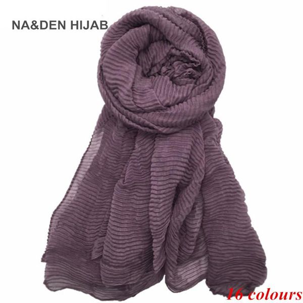 scarves 1pcs fashion wrinkle oversize warm scarfs women shawls and muslim hijab solid echarpe elegant good quality, Blue;gray 
scarves 1pcs fashion wrinkle oversize warm scarfs women shawls and muslim hijab solid echarpe elegant good quality, Blue;gray