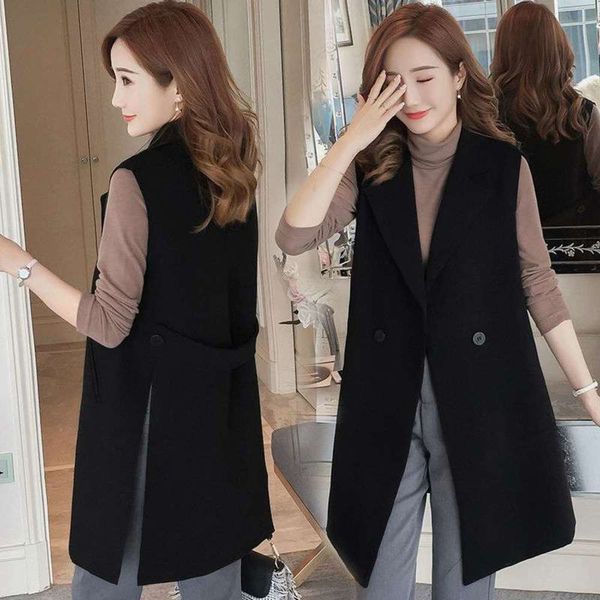vest women autumn winter vest spring middle long suit sleeveless coat for, White
vest women autumn winter vest spring middle long suit sleeveless coat for, White