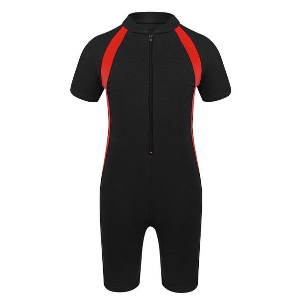 one-pieces tiaobug summer kids girls one-piece short sleeves zippered shorty wetsuit swimsuit swimwear bathing suit rash guard, Black
one-pieces tiaobug summer kids girls one-piece short sleeves zippered shorty wetsuit swimsuit swimwear bathing suit rash guard, Black