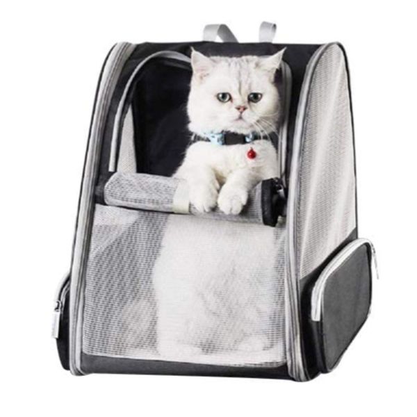 cat backpack carrier three-sided ventilation pet travel transportation bag big space cage portable carrying supplies carriers,crates & house
cat backpack carrier three-sided ventilation pet travel transportation bag big space cage portable carrying supplies carriers,crates & house
