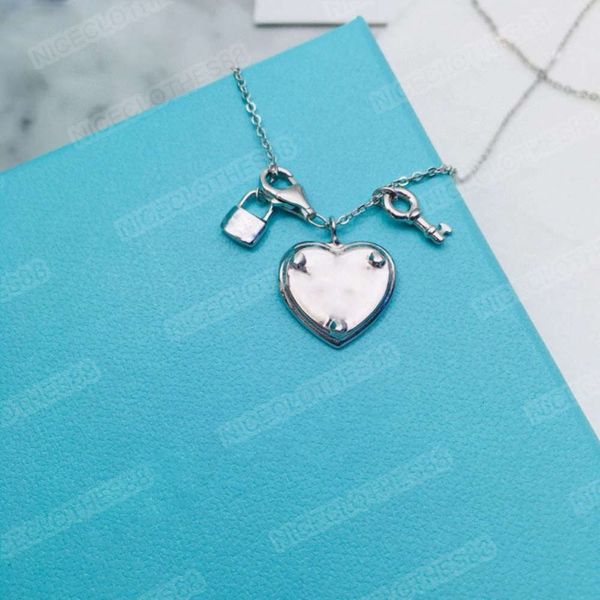 t designer classic fashion s925 sterling silver love lock necklace for women jewelry
t designer classic fashion s925 sterling silver love lock necklace for women jewelry