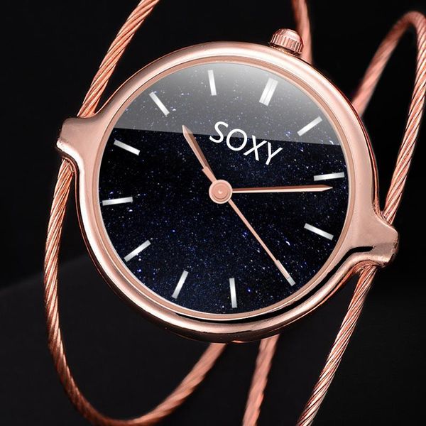wristwatches 2021 simple casual soxy bracelet luxury women watches starry sky ladies watch stainless steel small dial mesh quartz, Slivery;brown
wristwatches 2021 simple casual soxy bracelet luxury women watches starry sky ladies watch stainless steel small dial mesh quartz, Slivery;brown