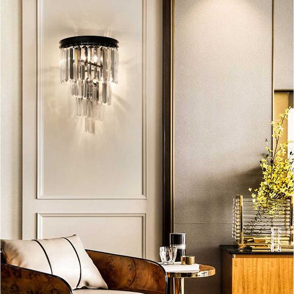 wall lamp postmodern light luxury nordic living room bedroom bedside tv background aisle simple crystal
wall lamp postmodern light luxury nordic living room bedroom bedside tv background aisle simple crystal