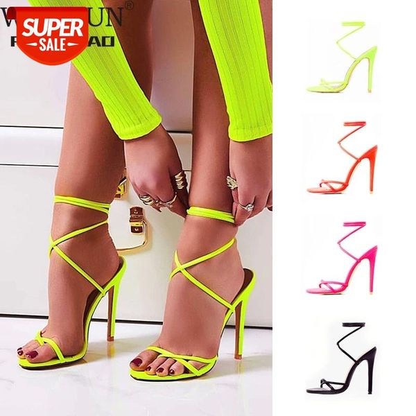 2021 european summer sandals candy color point toe lace ankle strap party high heels pumps 11.5cm thin heel lady #q03x, Black
2021 european summer sandals candy color point toe lace ankle strap party high heels pumps 11.5cm thin heel lady #q03x, Black