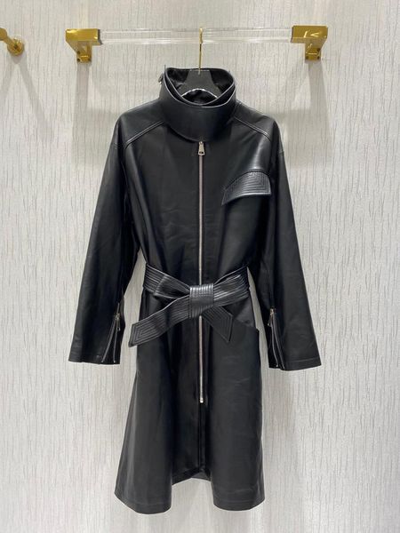 women's wool & blends 2021 luxury madrid style real sheepskin elegant genuine leather fall coat, Black
women's wool & blends 2021 luxury madrid style real sheepskin elegant genuine leather fall coat, Black