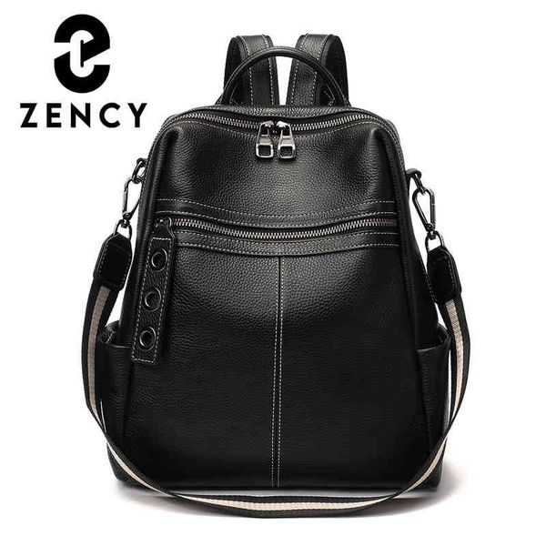 zency 100% genuine leather backpack for women's black shoulder bag commuter travel school satchel female shopper
zency 100% genuine leather backpack for women's black shoulder bag commuter travel school satchel female shopper