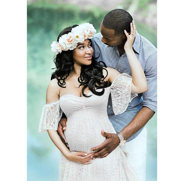 maternity dresses 2021 strapless pography women's floral lace short sleeve sleeves off shoulder long dress #7, White
maternity dresses 2021 strapless pography women's floral lace short sleeve sleeves off shoulder long dress #7, White