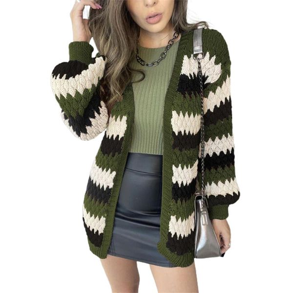 Women's Knits & Tees Color Block Print Knit Cardigans Women Long Sleeve Elegant Fashion Womens Clothes Autumn Winter Casual Style Woman Card, White
Women's Knits & Tees Color Block Print Knit Cardigans Women Long Sleeve Elegant Fashion Womens Clothes Autumn Winter Casual Style Woman Card, White