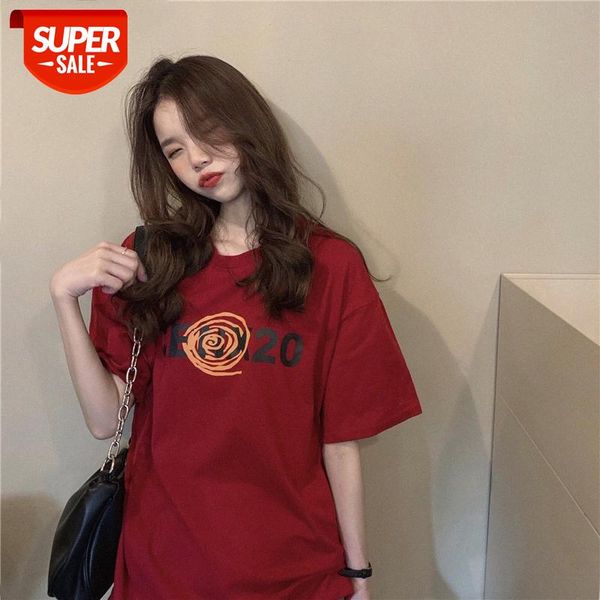 korean version of the new loose round neck letter printing mid-length casual short-sleeved t-shirt women #dl2n, White
korean version of the new loose round neck letter printing mid-length casual short-sleeved t-shirt women #dl2n, White