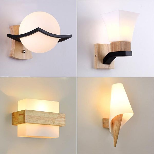 wall lamp decorative nordic sconce lights with glass shade creative home indoor bedside led wood night fixtures e27
wall lamp decorative nordic sconce lights with glass shade creative home indoor bedside led wood night fixtures e27