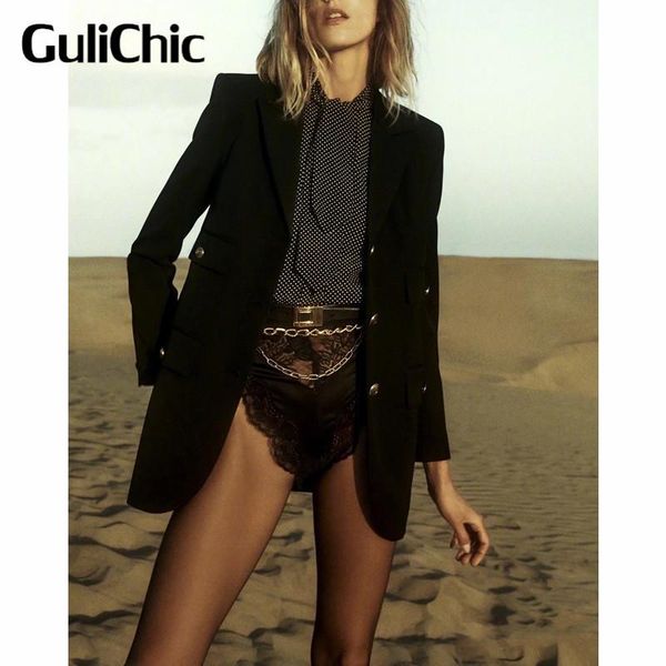 women's suits & blazers 7.31 gulichic fashion notched collar long sleeve single breasted solid color shoulder pad temperament blazer, White;black
women's suits & blazers 7.31 gulichic fashion notched collar long sleeve single breasted solid color shoulder pad temperament blazer, White;black