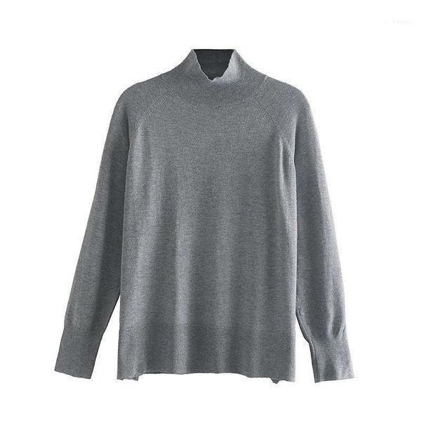 fashion spicy dry tofu 45-9163 european and american half a turtleneck sweater1, White;black
fashion spicy dry tofu 45-9163 european and american half a turtleneck sweater1, White;black