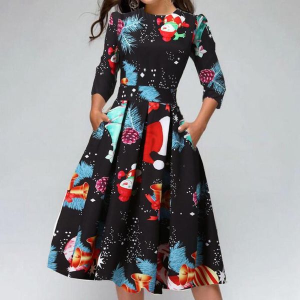 casual dresses dress for women 2021 elegant party christmas snowflake print lady charming, Black;gray
casual dresses dress for women 2021 elegant party christmas snowflake print lady charming, Black;gray