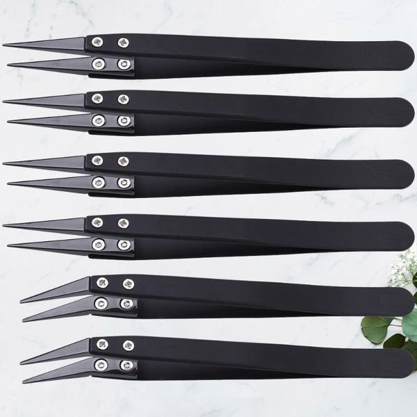 eyebrow tools & stencils 6pcs e-cigarette ceramic tweezers straight and curved precision set anti-static anti-corrosion anti-magnetic
eyebrow tools & stencils 6pcs e-cigarette ceramic tweezers straight and curved precision set anti-static anti-corrosion anti-magnetic