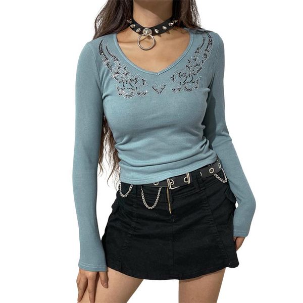 women's t-shirt style skinny crop short , solid color v-neck long sleeve drawstring pleated for dating travel, White
women's t-shirt style skinny crop short , solid color v-neck long sleeve drawstring pleated for dating travel, White