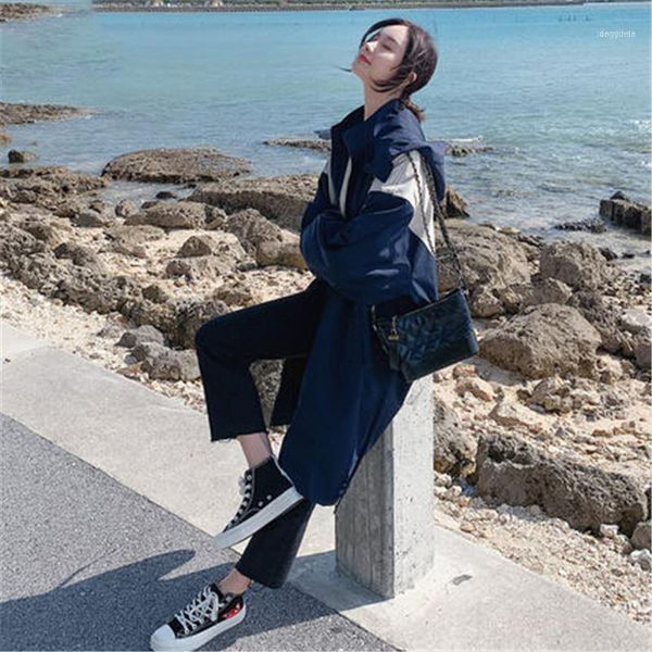 women's trench coats women spring autumn long 2021 tooling korean loose hooded windbreaker coat b5171, Tan;black
women's trench coats women spring autumn long 2021 tooling korean loose hooded windbreaker coat b5171, Tan;black