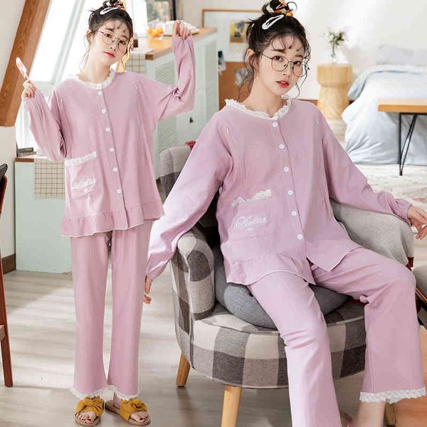 sleepwear 100% cotton maternity nursing sleepwear sets loose breast feeding pajamas suits for pregnant women pregnancy home lounge wear, Black;red
sleepwear 100% cotton maternity nursing sleepwear sets loose breast feeding pajamas suits for pregnant women pregnancy home lounge wear, Black;red