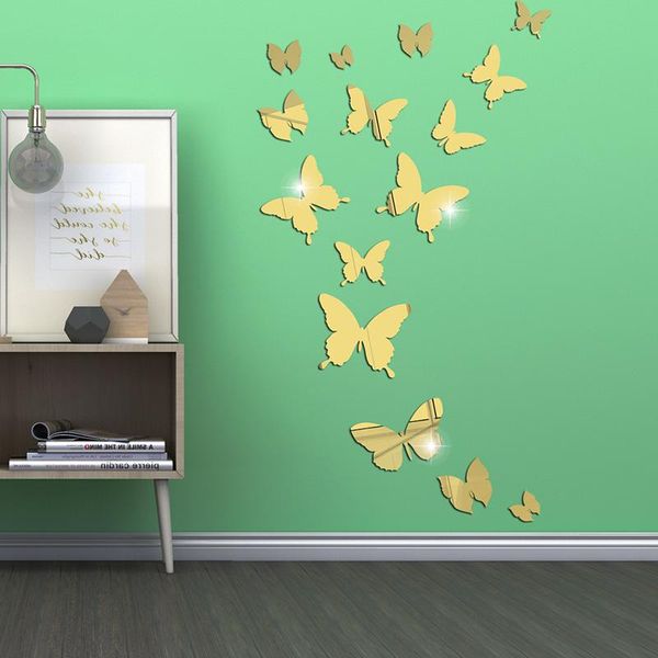 wall stickers 3color butterfly mirror sticker acrylic diy room art decoration simple accessories self-adhesive waterproof
wall stickers 3color butterfly mirror sticker acrylic diy room art decoration simple accessories self-adhesive waterproof