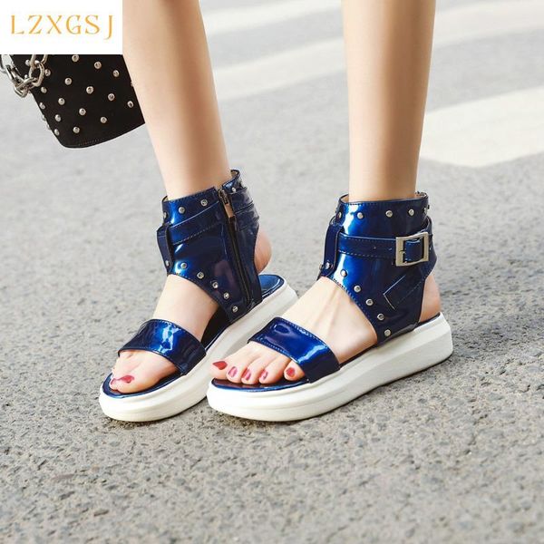 sandals thick sole women's flat summer 2021 pu leather platform ladies comfortable casual female shoes, Black
sandals thick sole women's flat summer 2021 pu leather platform ladies comfortable casual female shoes, Black