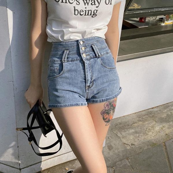 women's shorts 2xl vintage denim summer high waist slim single breasted button pocket stretch blue jeans women, White;black
women's shorts 2xl vintage denim summer high waist slim single breasted button pocket stretch blue jeans women, White;black