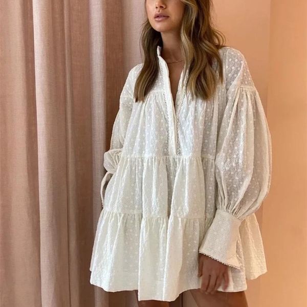 casual dresses elegant white embroidery women's mini dress 2021 summer autumn long sleeve single breasted chic femme vestidos, Black;gray
casual dresses elegant white embroidery women's mini dress 2021 summer autumn long sleeve single breasted chic femme vestidos, Black;gray