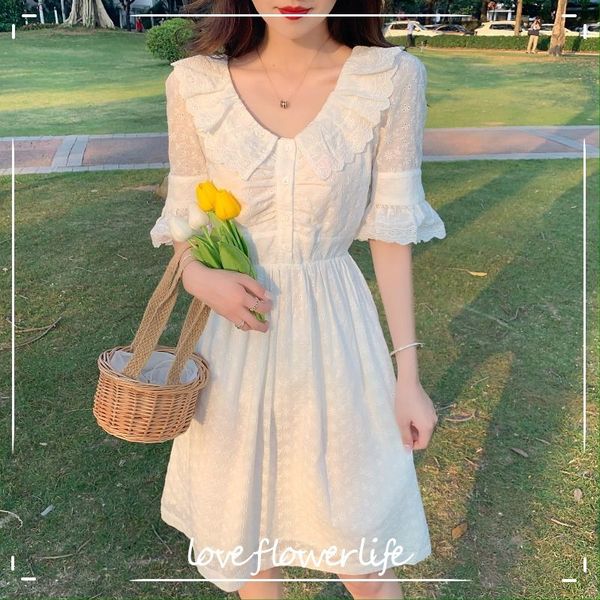 elegant dresses for female white v-neck button slim mini dress beach office lady kawaii thin women fairy dress korea summer 210521, Black;gray
elegant dresses for female white v-neck button slim mini dress beach office lady kawaii thin women fairy dress korea summer 210521, Black;gray