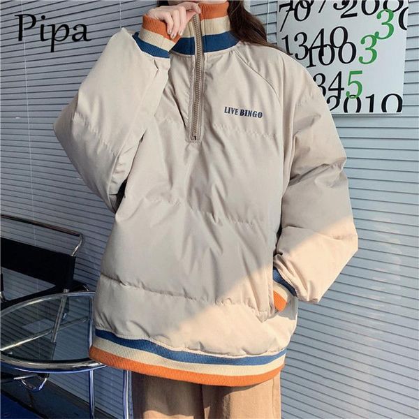women's jackets 2021 winter jacket stand-callor coat women fashion warm woman clothing casual parkas, Black;brown
women's jackets 2021 winter jacket stand-callor coat women fashion warm woman clothing casual parkas, Black;brown