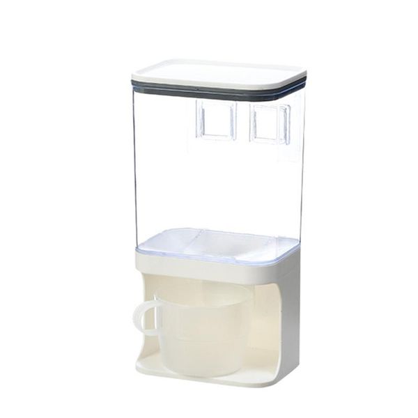 storage bottles & jars wall-mounted dry food dispenser convenient rice bean box content grain sugar kitchen accessories soy
storage bottles & jars wall-mounted dry food dispenser convenient rice bean box content grain sugar kitchen accessories soy